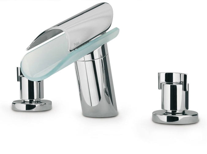 Fancy chrome faucet